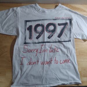 Vintage 1997 Sorry I'm Late T-Shirt
